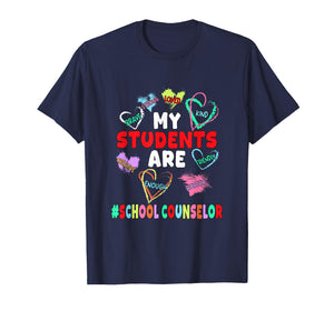 My Students are Loved Strong Kind Valentine School Counselor T-Shirt
