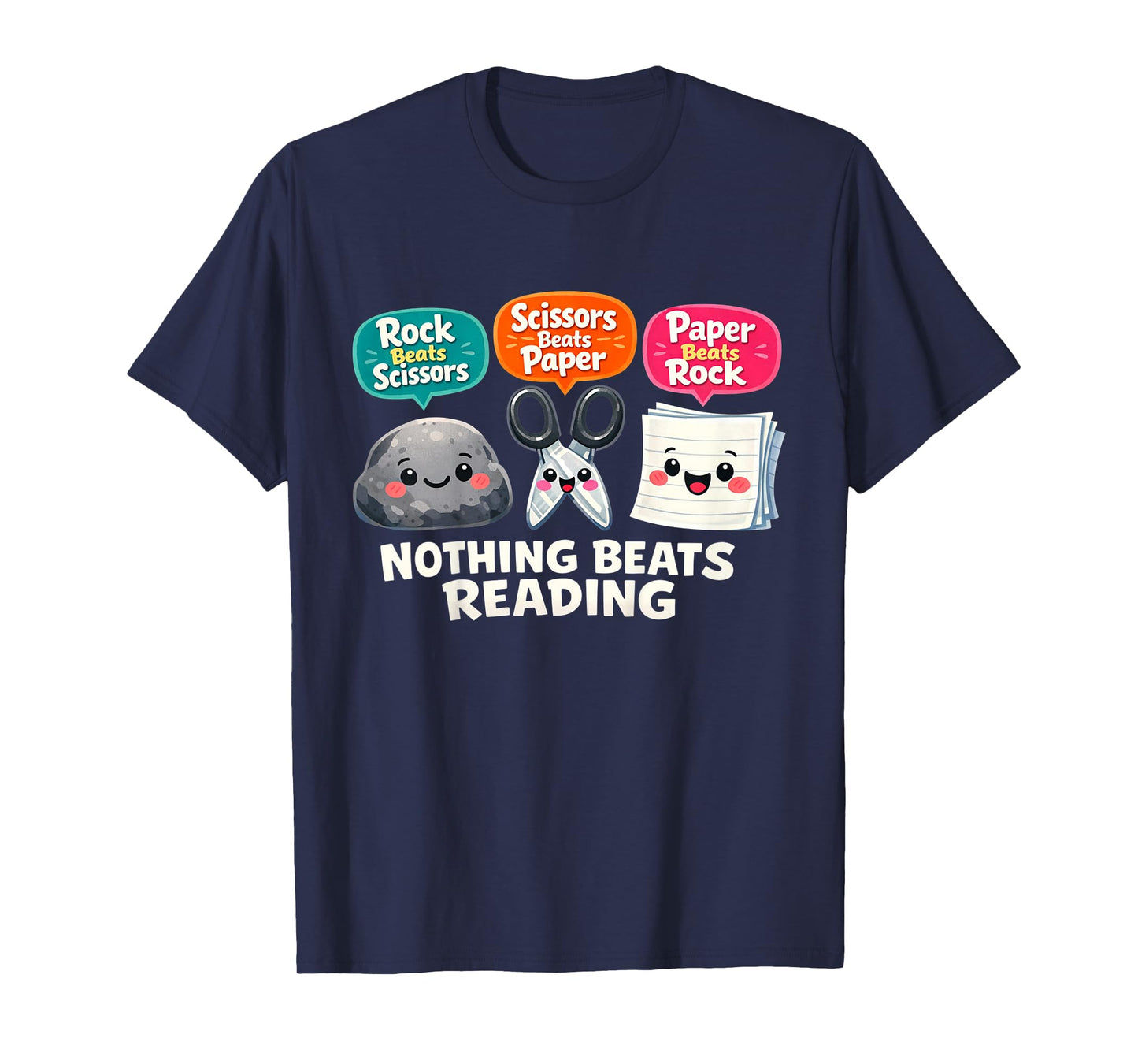 Nothing Beats Reading Book Librarian Across America Kids T-Shirt