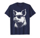 Pig Sunglasses Farmer T-Shirt
