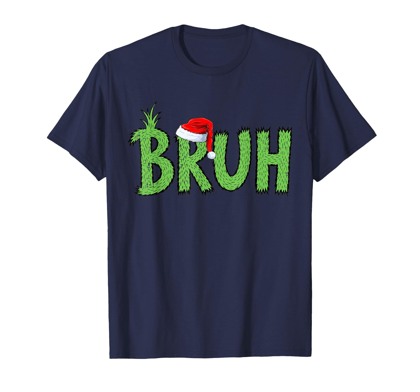 Funny Bruh Merry Christmas Pajama Family Men Meme Xmas Boy T-Shirt