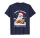Santa Claws Coming to Town Christmas Cat Funny Ugly Sweater T-Shirt
