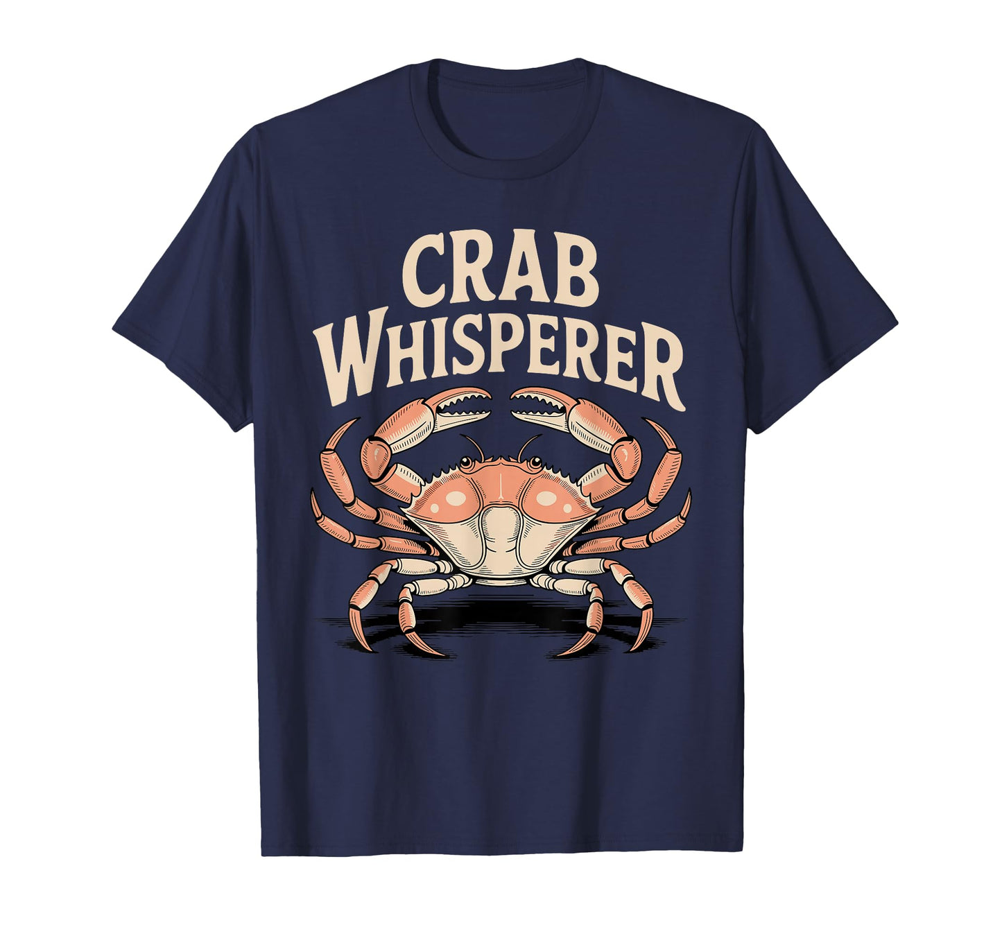 Funny Crab Design for Men Women Adult Crab Seafood Crab Love T-Shirt
