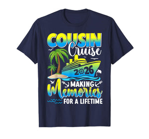 Cousin Cruise 2026 Summer Vacation Beach Family Trips T-Shirt