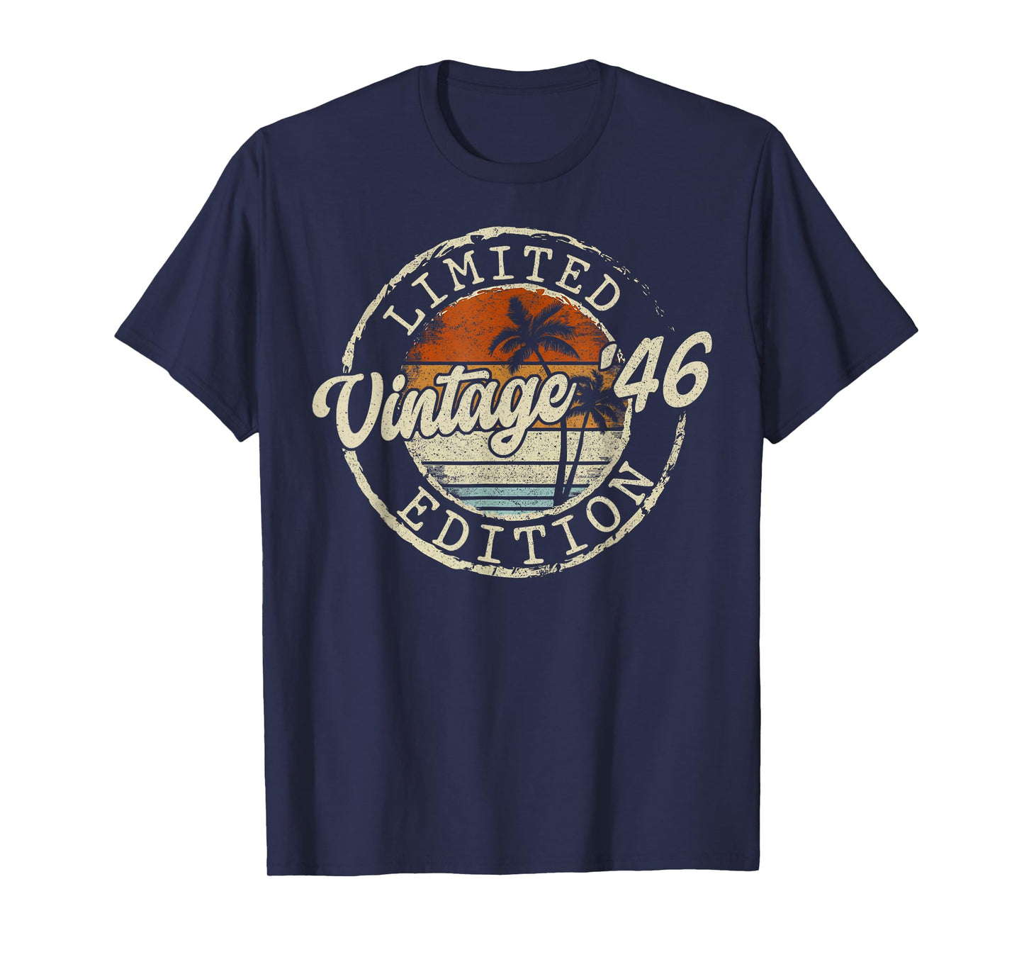 80th Birthday Vintage 1946 Limited Edition 80 Year Old Men T-Shirt