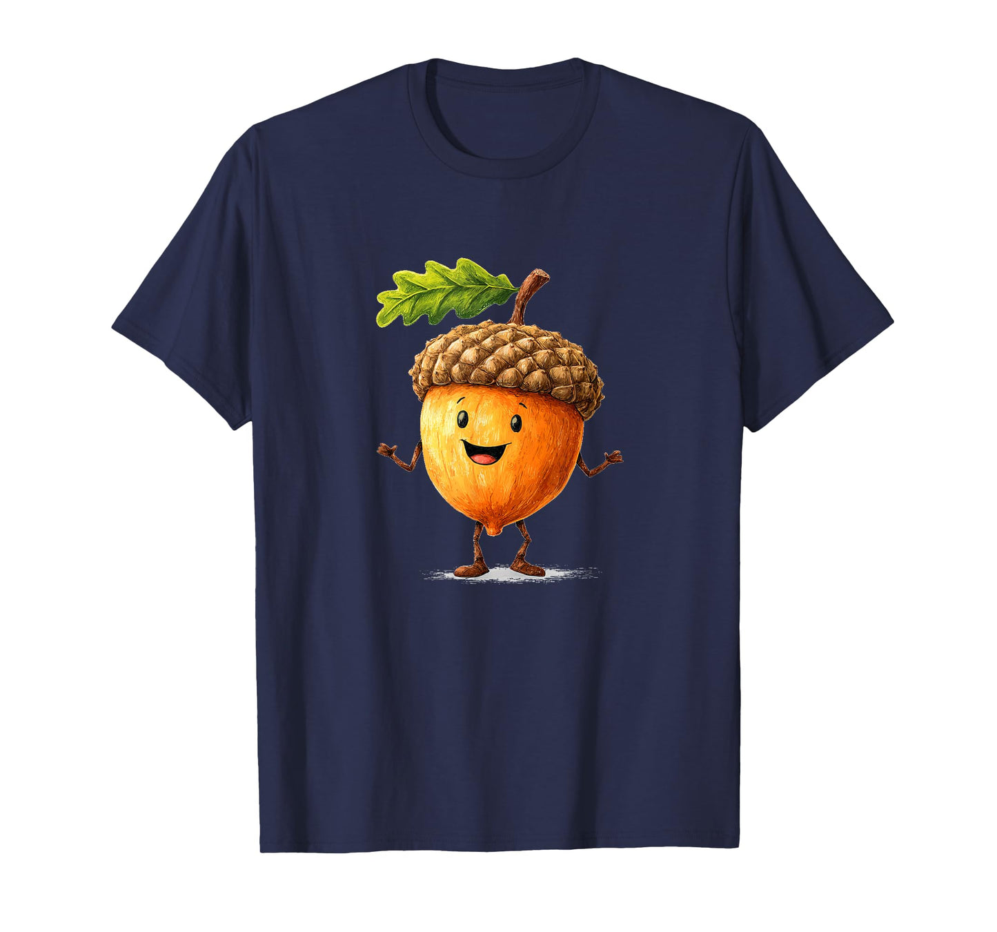 Cool Fall Leave and Oak Acorn Costume for Adults and Kids T-Shirt