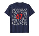 67 Shirt, Funny Shirts 67 Kid Meme six Seven Graphic Tees T-Shirt