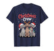 Christmas Crew Xmas Puppy Dog Funny Christmas Weimaraner T-Shirt