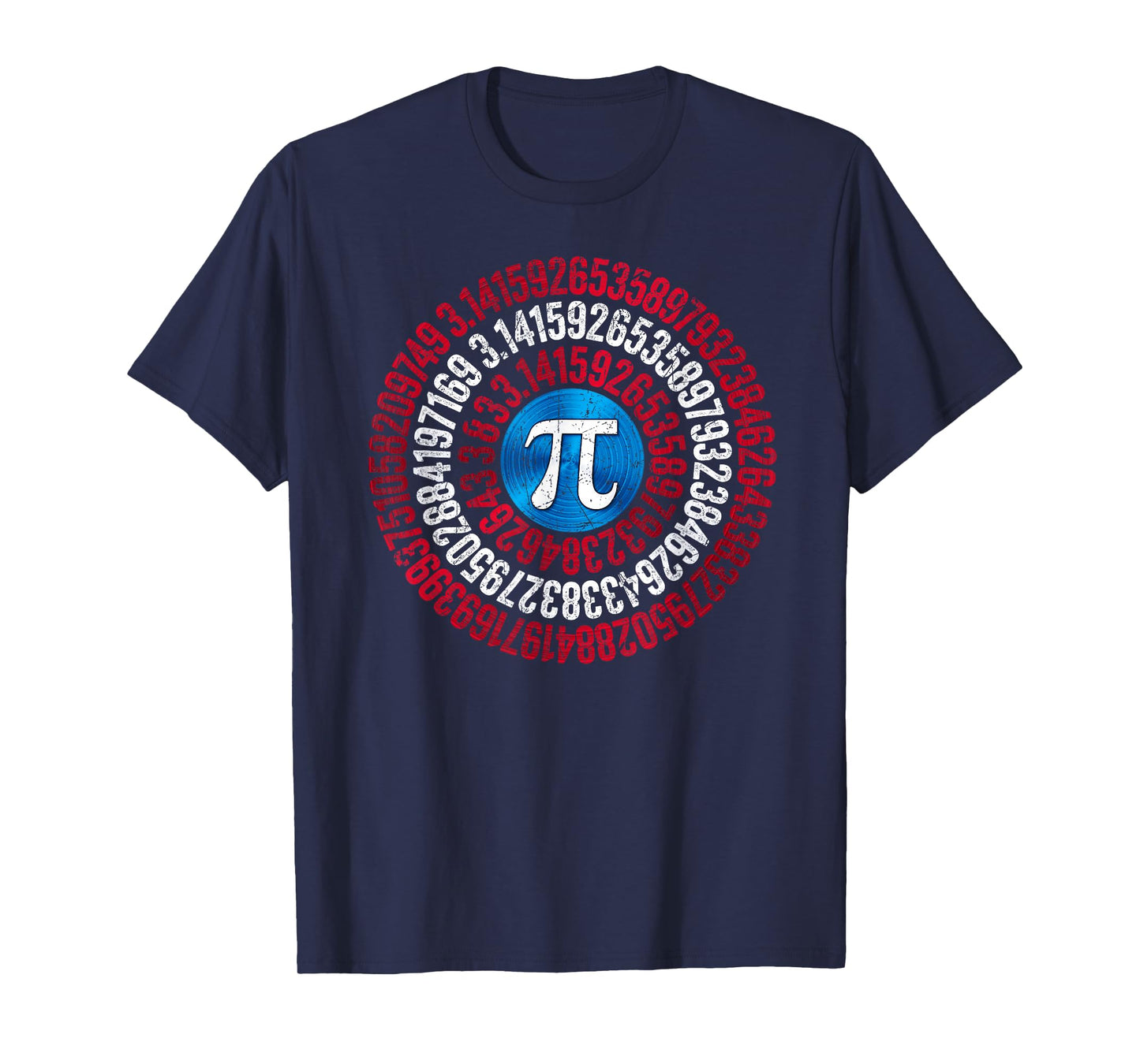 Pi Digits Circle Pi Day 3.14 Math Nerd Men Women Kids T-Shirt