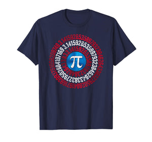 Pi Digits Circle Pi Day 3.14 Math Nerd Men Women Kids T-Shirt