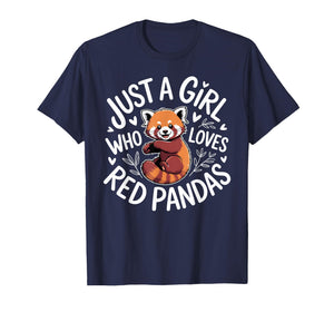 Cute Red Panda Costume for Women Girls Kids Red Panda Lover T-Shirt