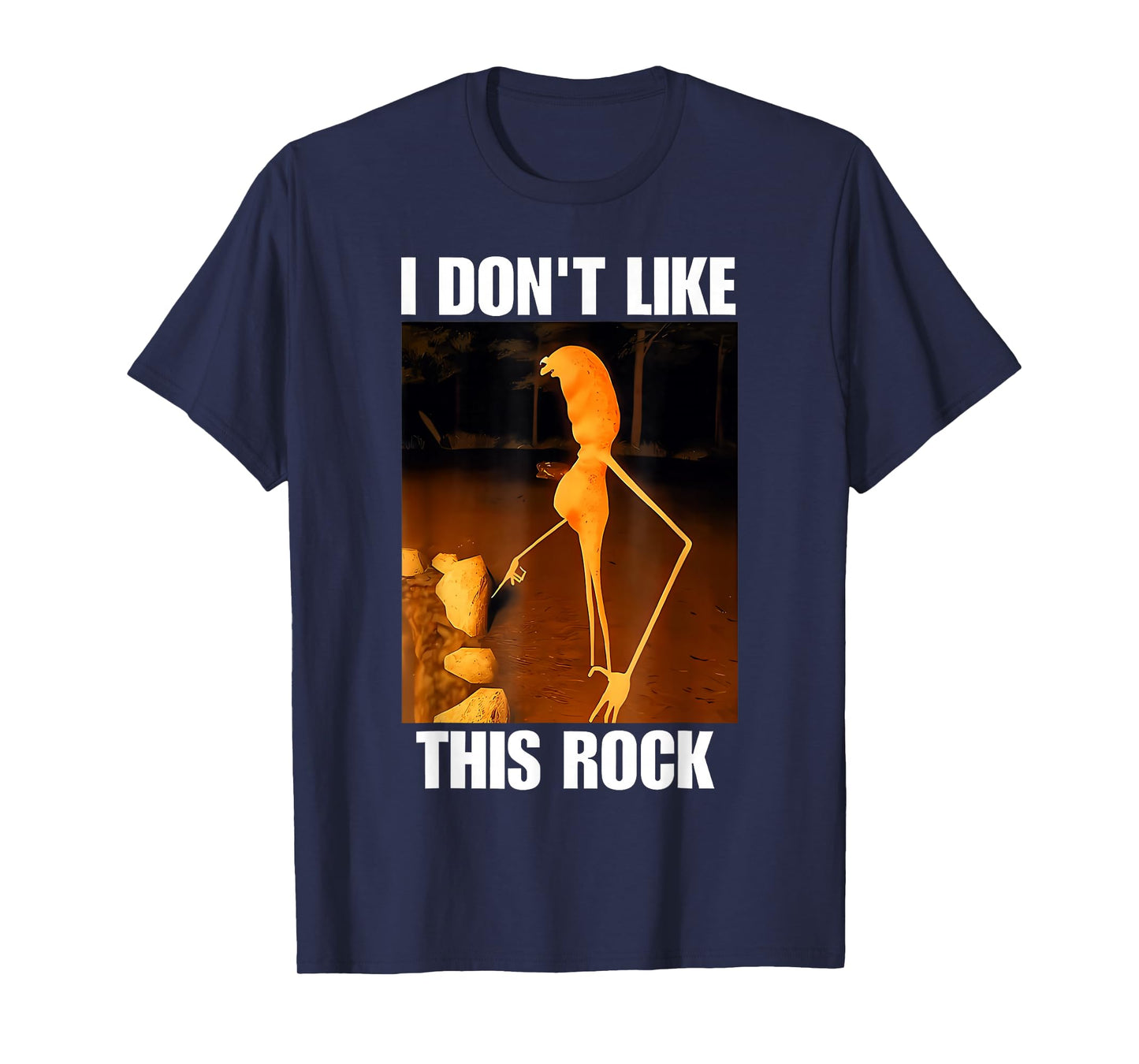 I Don't Like This Rock Marcus The Worm Robert Meme T-Shirt