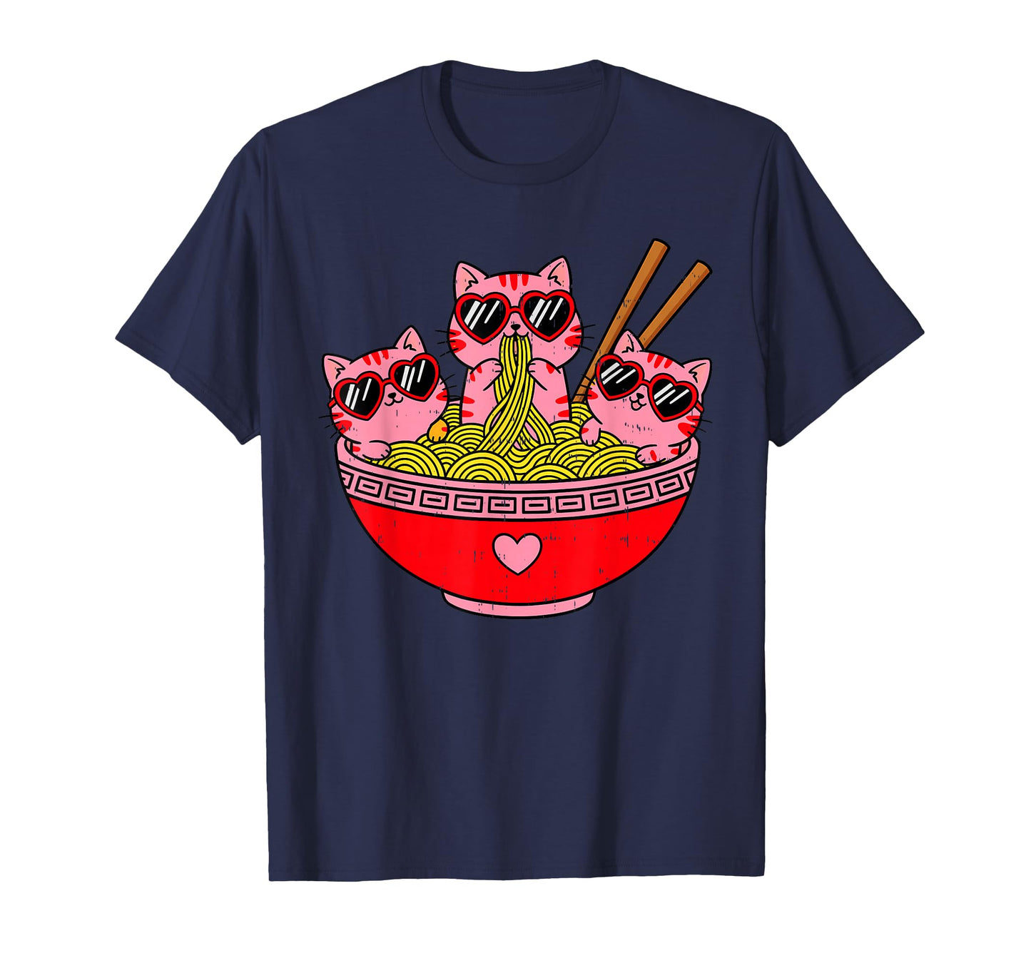 Cat Kitten Valentine Anime Valentines Day for Kid Boys Girls T-Shirt