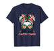Christmas Miss Candy Cane Bun Little Xmas Girls Kids Toddler T-Shirt