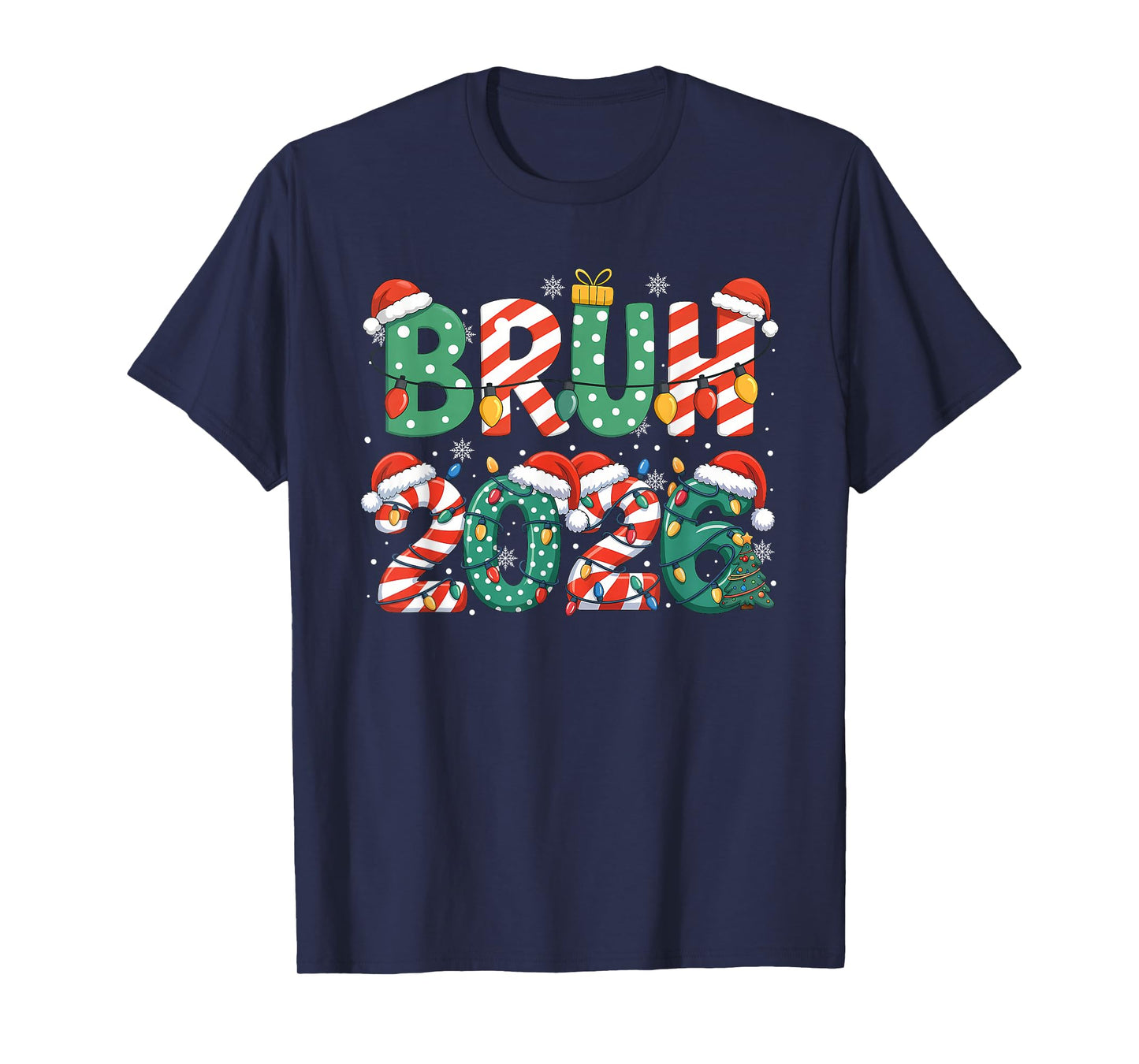 Bruh 2026 Happy New Year 2026 New Year's Eve Party Kids Boys T-Shirt