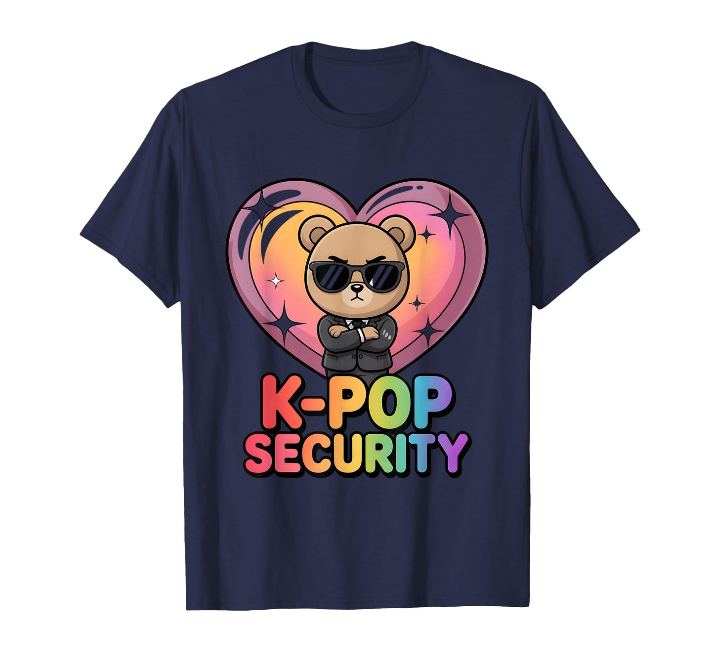 K-Pop Security Parent Edition Funny Mom Dad Concert Korean T-Shirt