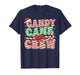 Kids Candy Cane Crew Christmas Family Men boy Women T-Shirt