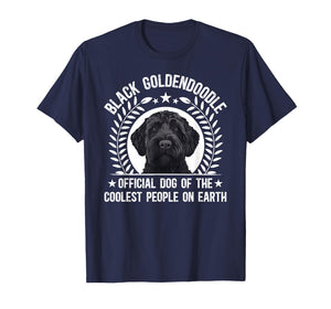 Black Goldendoodle Owner Funny Black Doodle Lover T-Shirt