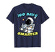 100th Day of School Astronaut 100 Days Smarter Boys Kids T-Shirt
