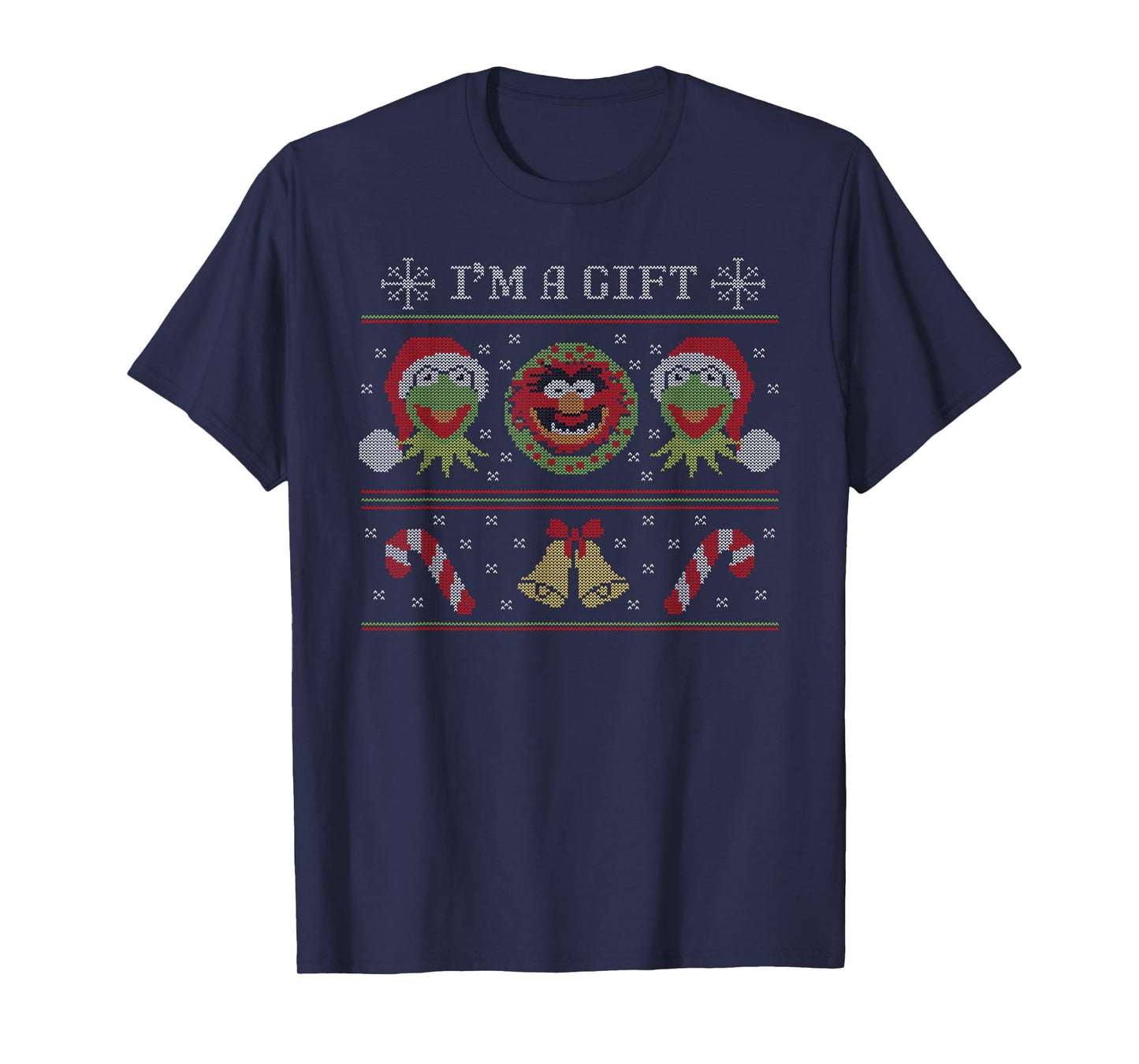 Disney The Muppets Christmas I'm A Gift Ugly Sweater T-Shirt