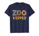 Zoo Keeper Costume Adult Halloween Party Safari Zookeeper T-Shirt