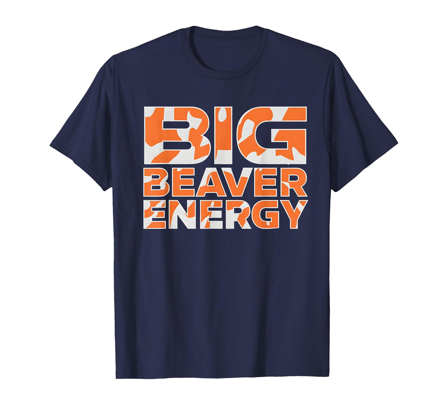 Big Beaver Energy Camo Orange T-Shirt