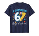 I Survived 67 Days of School Funny Leopard Student Style T-Shirt