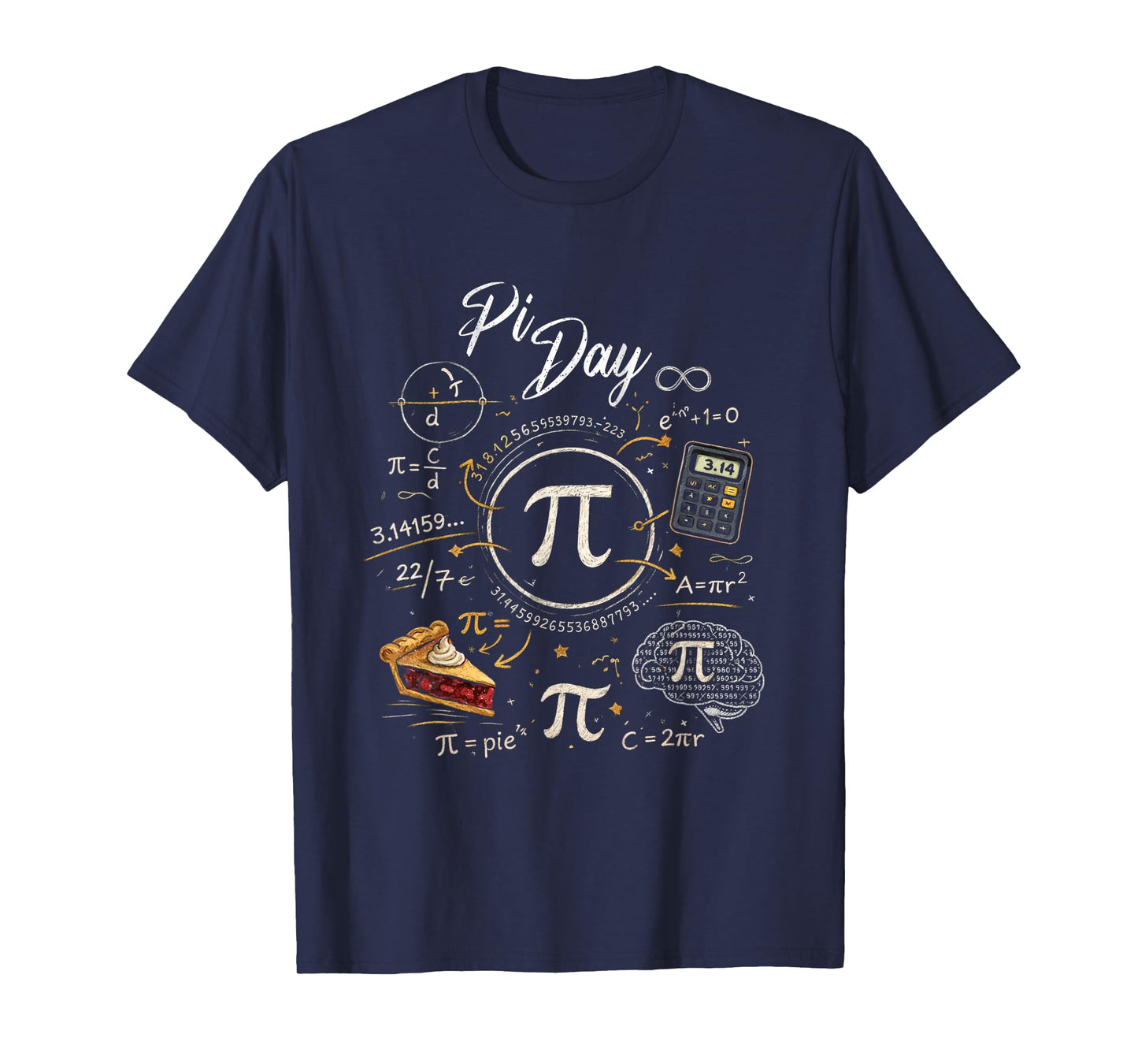 Pi Day Pi Number Symbol Math Science for Men Women Kids T-Shirt