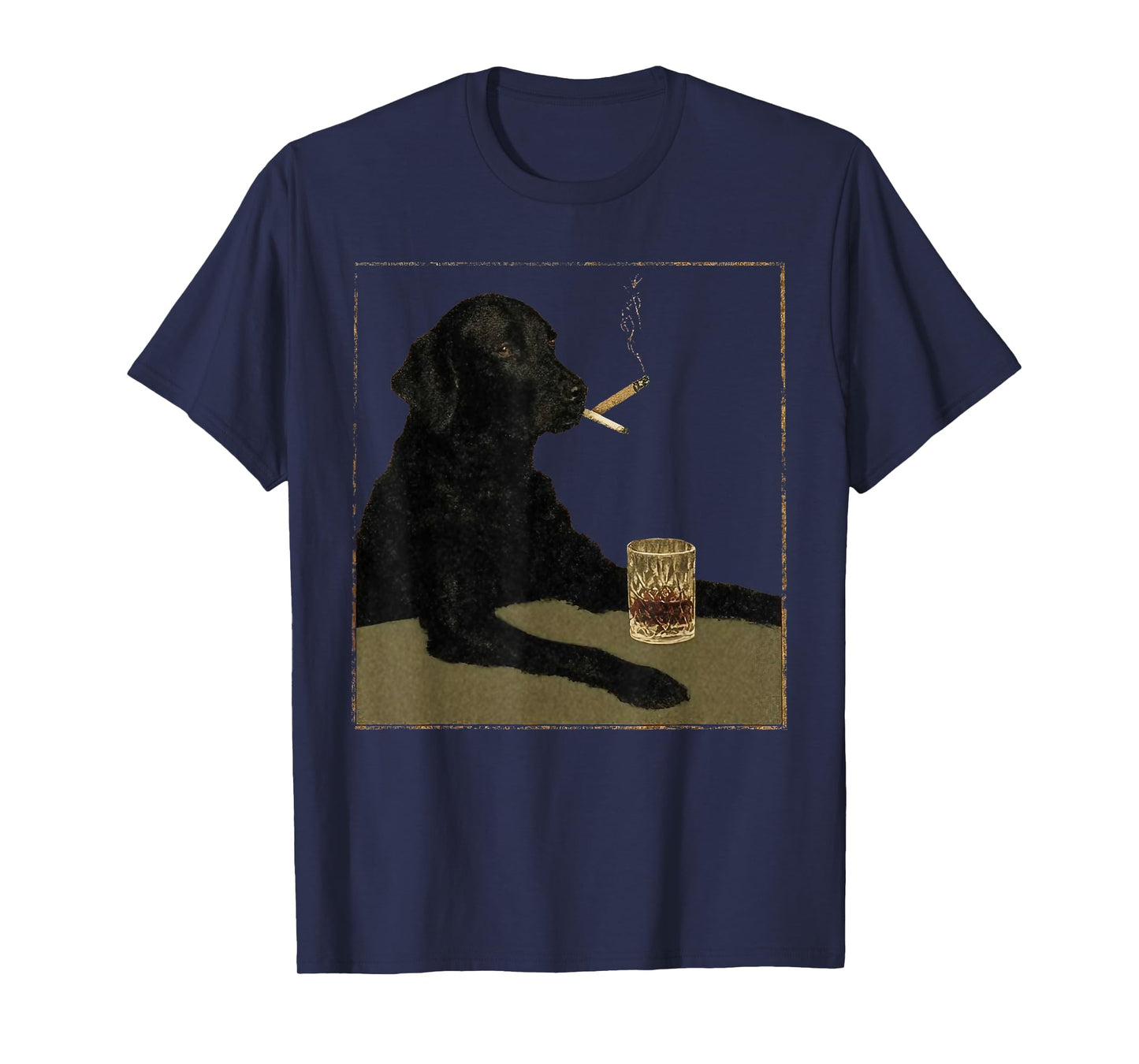Funny Smoking Dog Meme Cigarette Gen Z Meme Dog Lover T-Shirt