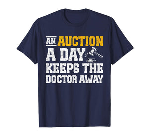 Auction Junkie Funny Auctioneer T-Shirt