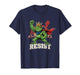 Funny Resist Frog Portland Frog Protest No Kings in America T-Shirt