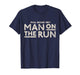 Official Paul McCartney Man On The Run Text T-Shirt