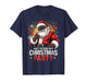 African American Santa Claus Christmas Xmas Pajama Party T-Shirt