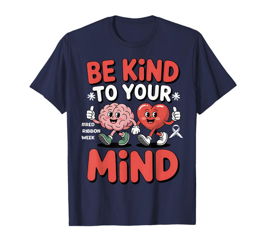 Kids in October We Wear Red Ribbon Week Awareness Cute T-Shirt