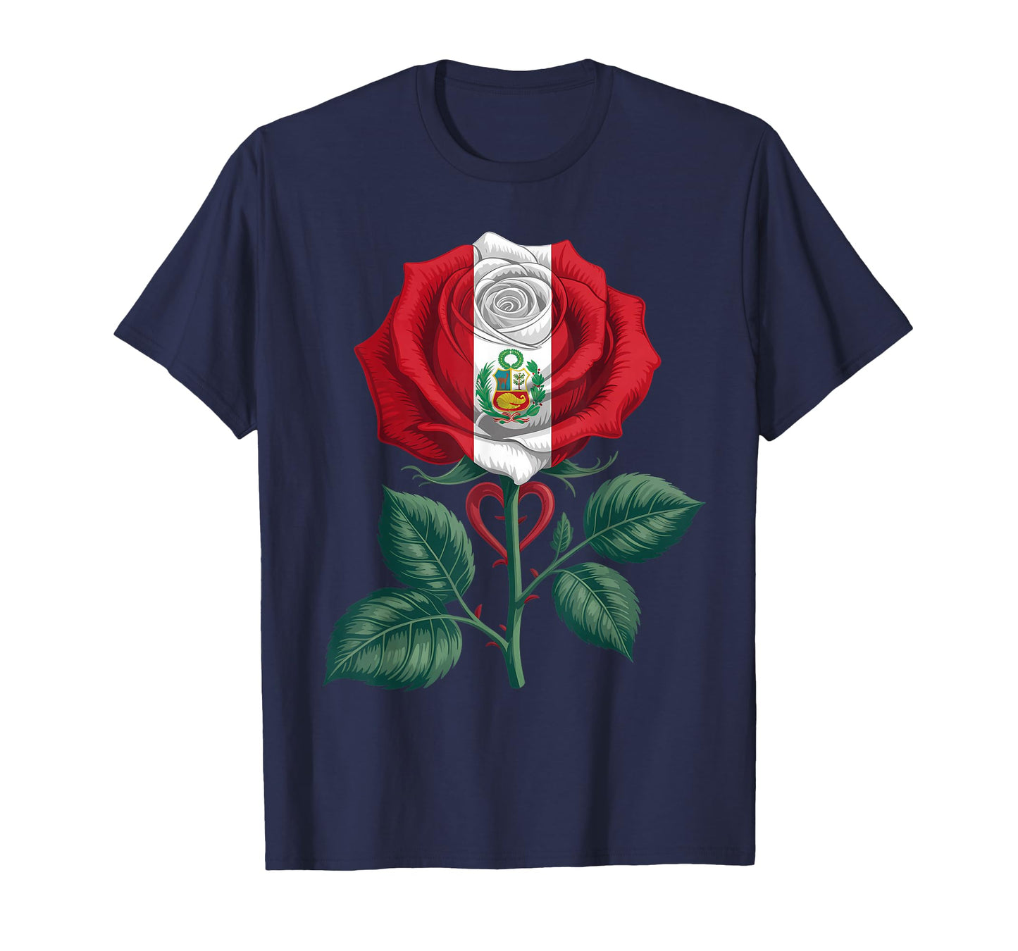 Peru Flag Peruvian Roots Peruvian Flag Peruvian Pride T-Shirt