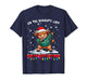 On The Naughty List and Regret Nothing Christmas Cow T-Shirt