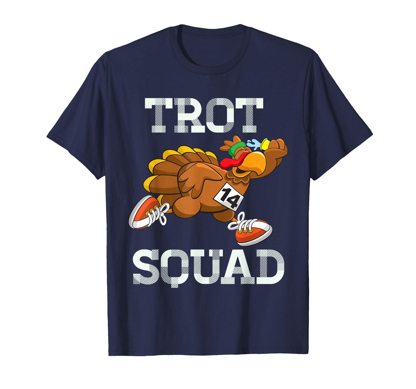 Turkey Trot Squad Thanksgiving Trot Race Women Men Kids T-Shirt