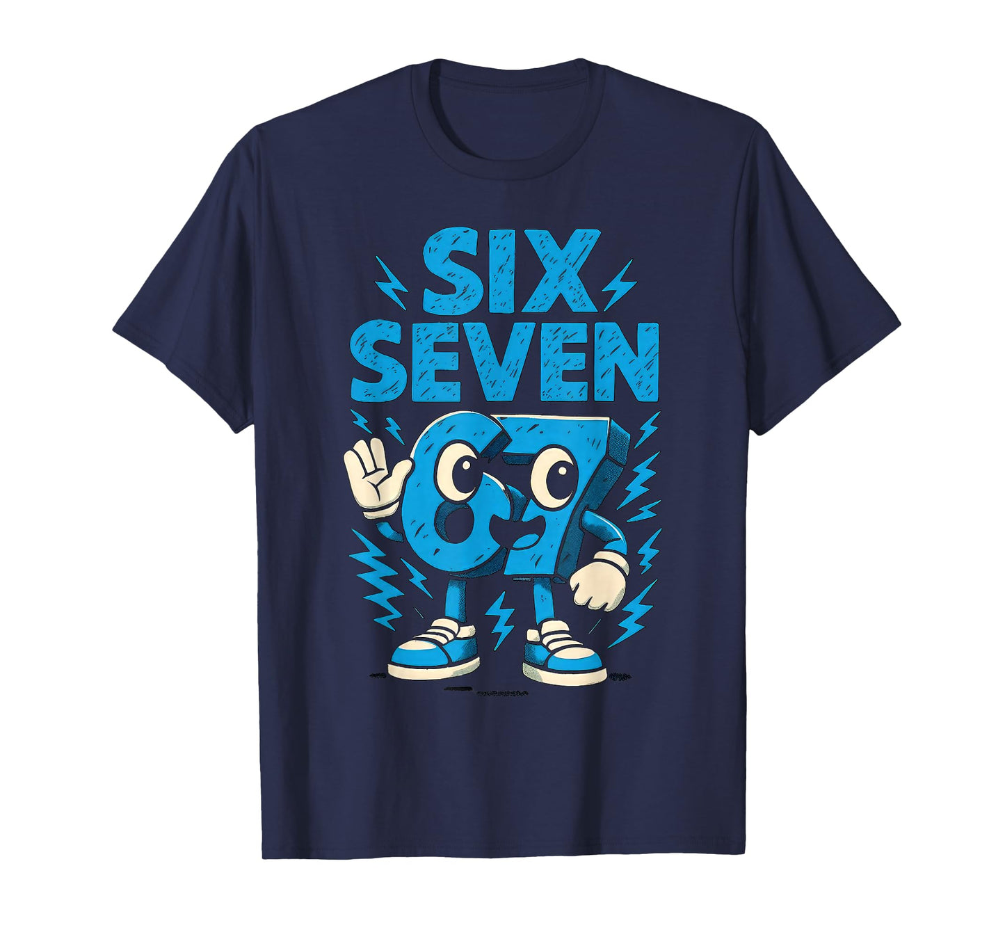 Kids Meme 67 Six Seven 6 7 Italian Brainrot for Men Women T-Shirt