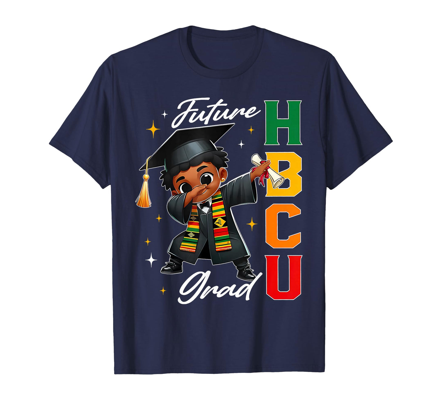 Future HBCU Grad Dabbing Boy Graduation HBCU Kids T-Shirt