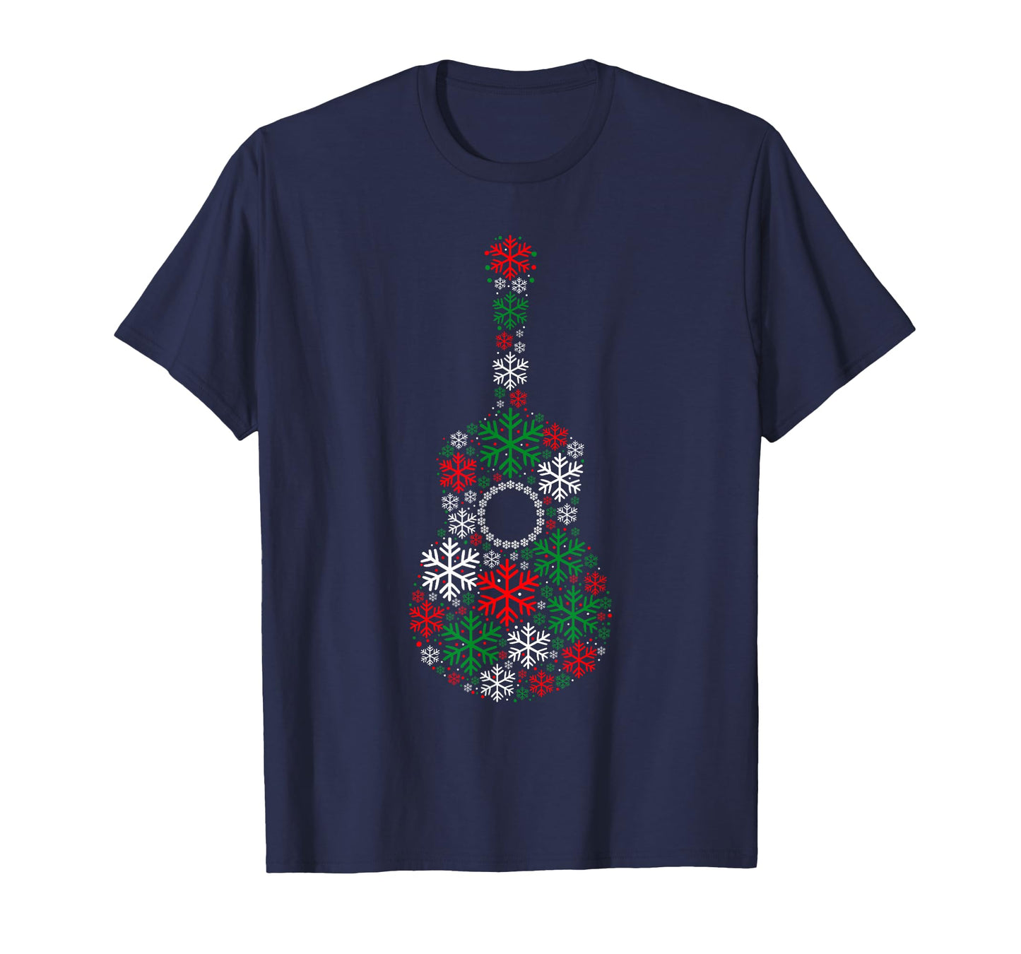Music Teacher Guitarist Christmas Men Women Kids Guitar T-Shirt