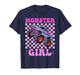 Kids Monster Truck Girl Pink Monster Trucks Lover Mom Groovy T-Shirt