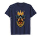 Rottweiler Dog Gangster Golden Crown King Regal Art T-Shirt