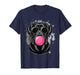 Black Lab Labrador Dog Bubblegum Sunglasses Cool and Funny T-Shirt