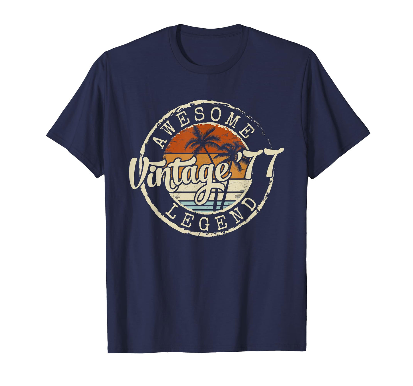 Vintage 1977 49yr 49th Birthday Gifts for Men 49 Years Old T-Shirt