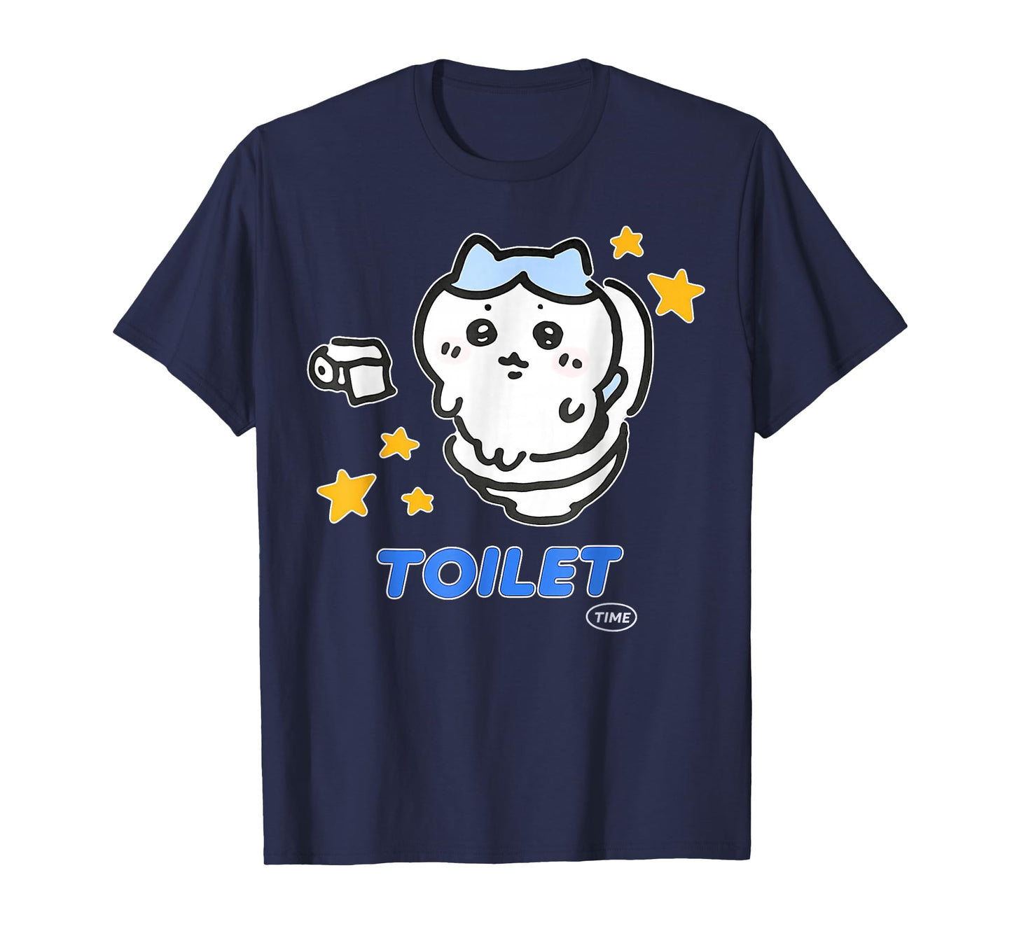 Toilet Time Chikawa Meme Tee T-Shirt