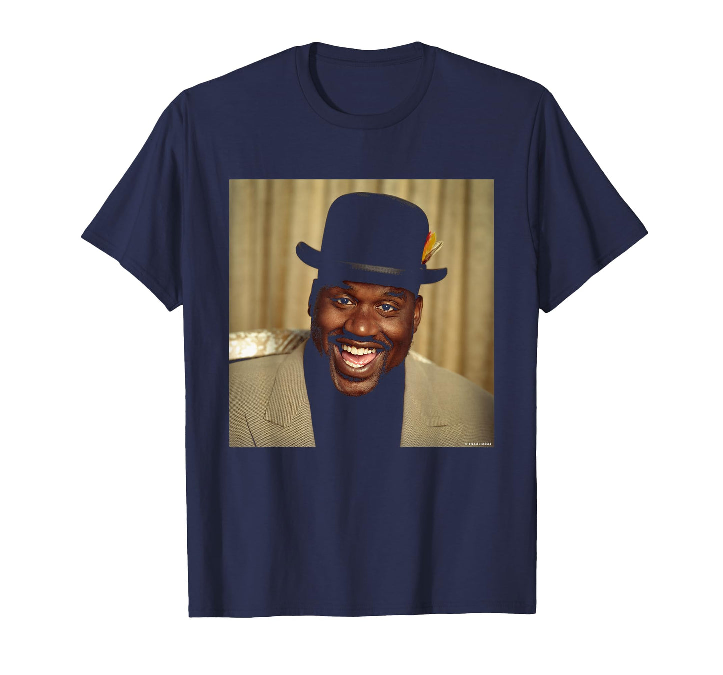 NBA Basketball Shaquille O’Neal LA Lakers Michael Grecco T-Shirt
