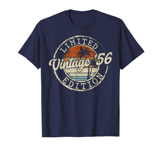 70th Birthday Vintage 1956 Limited Edition 70 Year Old Men T-Shirt