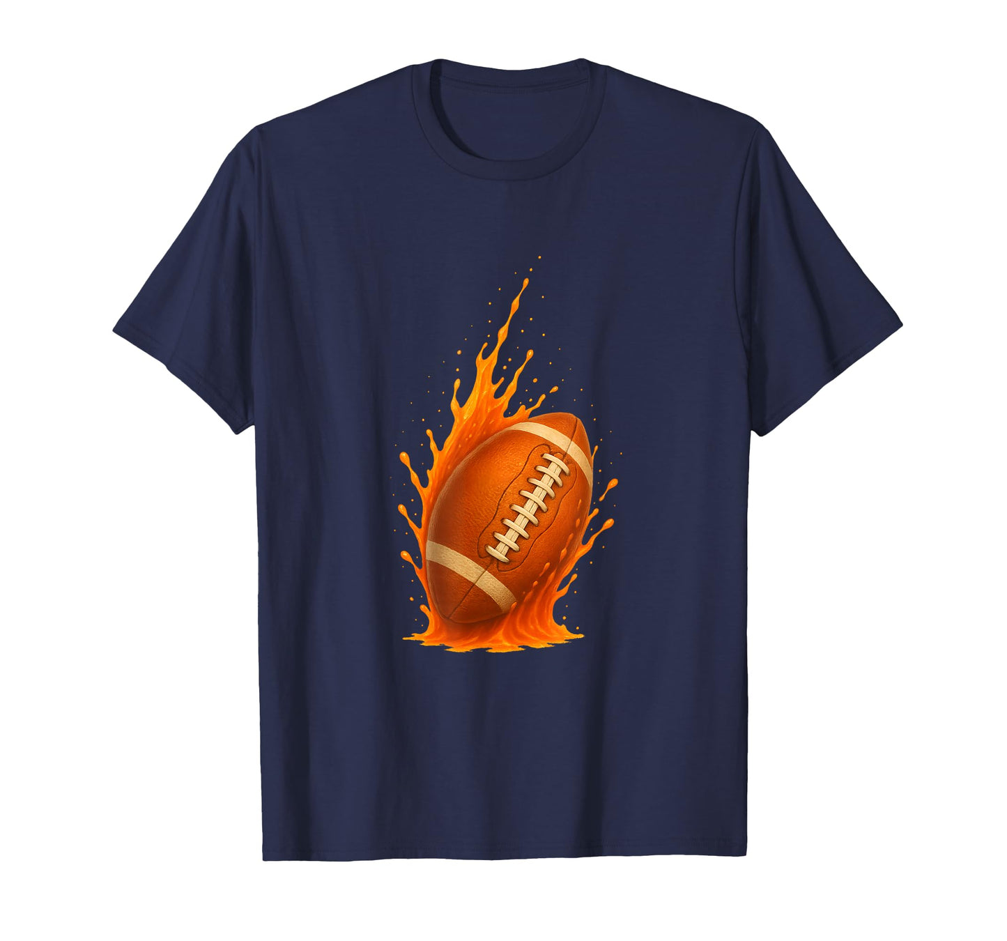Football Splash Team Player for Kids Men Women T-Shirt