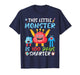 This Little Monster is 100 Days Smarter Student Back School T-Shirt