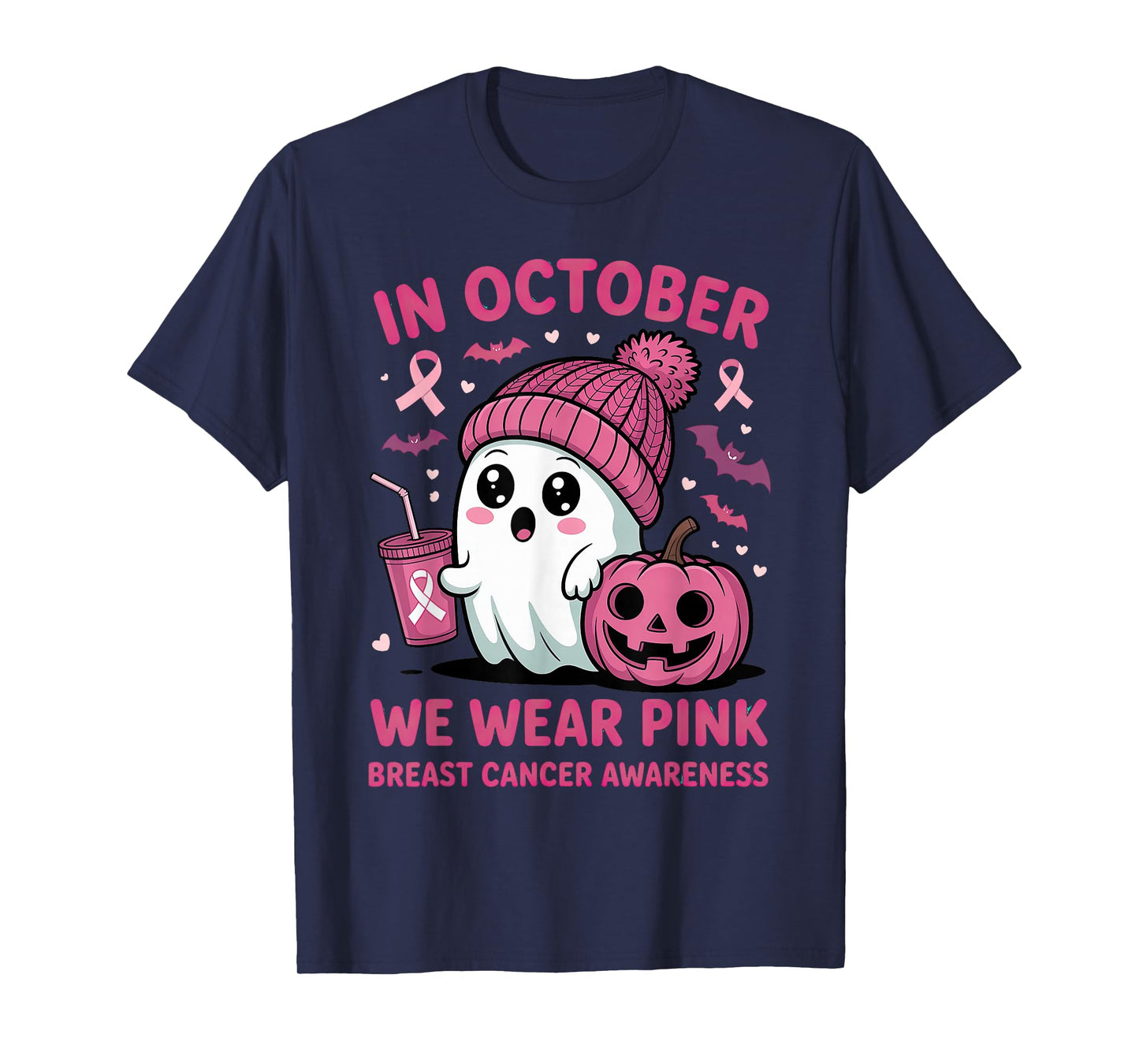Breast Cancer in October We Wear Pink T-Shirt