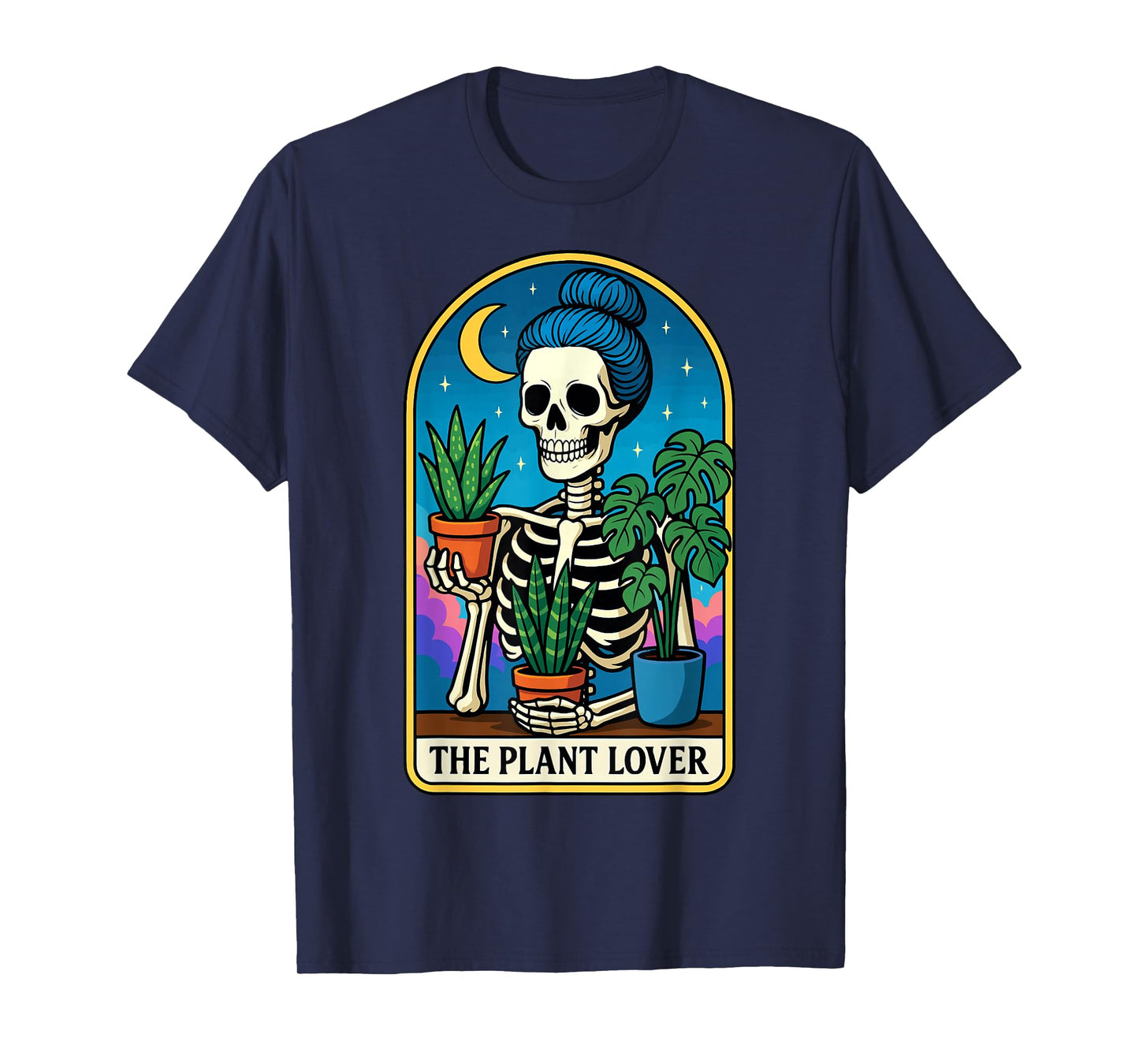 The Plant Lover Tarot Card T-Shirt